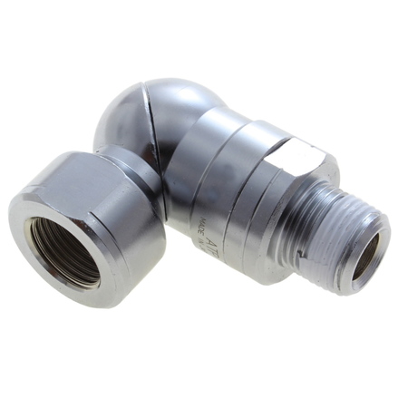 FREE ELBOW Fitting, Free-Elbow, 1/2" Female NPT x 1/2" Male NPT FEN4F-N4M